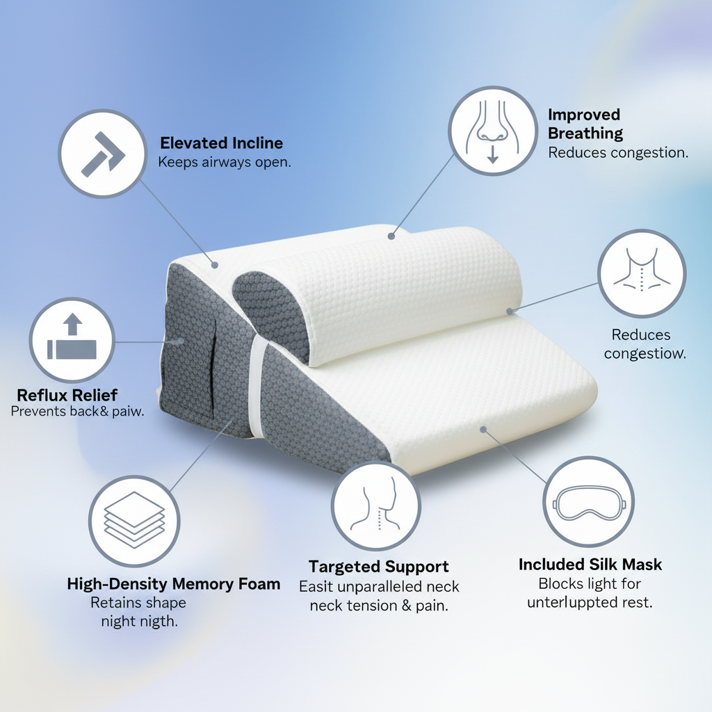 AirflowRest Wedge Pillow
